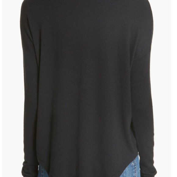 rag & bone, The Knit Long Sleeve Tee, Black, XS - Picture 4 of 9